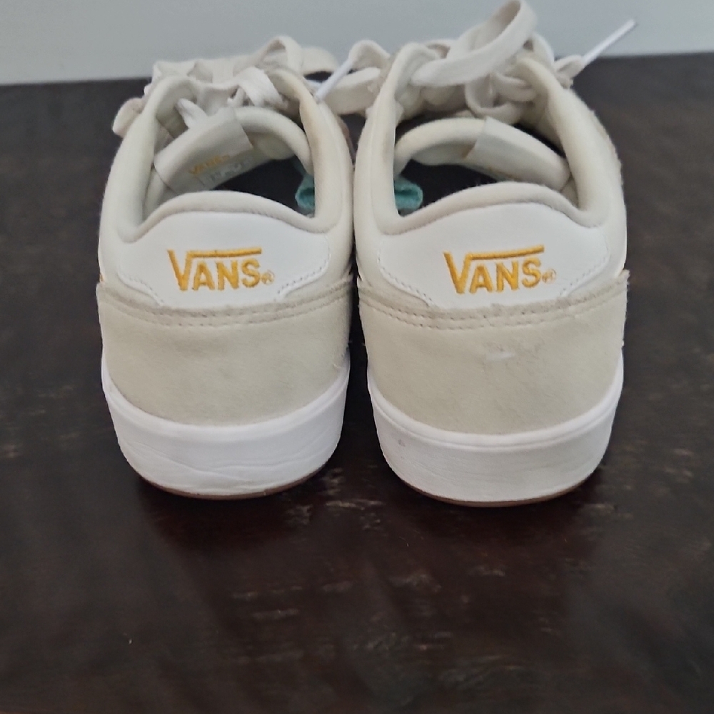 Vans Ultra RANGE 2.0, Cream and MUSTARD/yellow Athletic Shoes - Picture 8 of 13